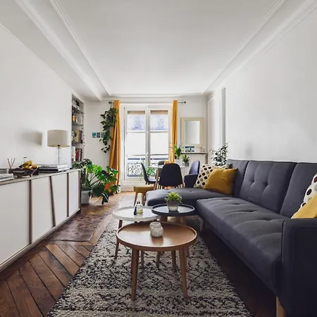 Sunny Apt Near From Grands Boulevards Apartment